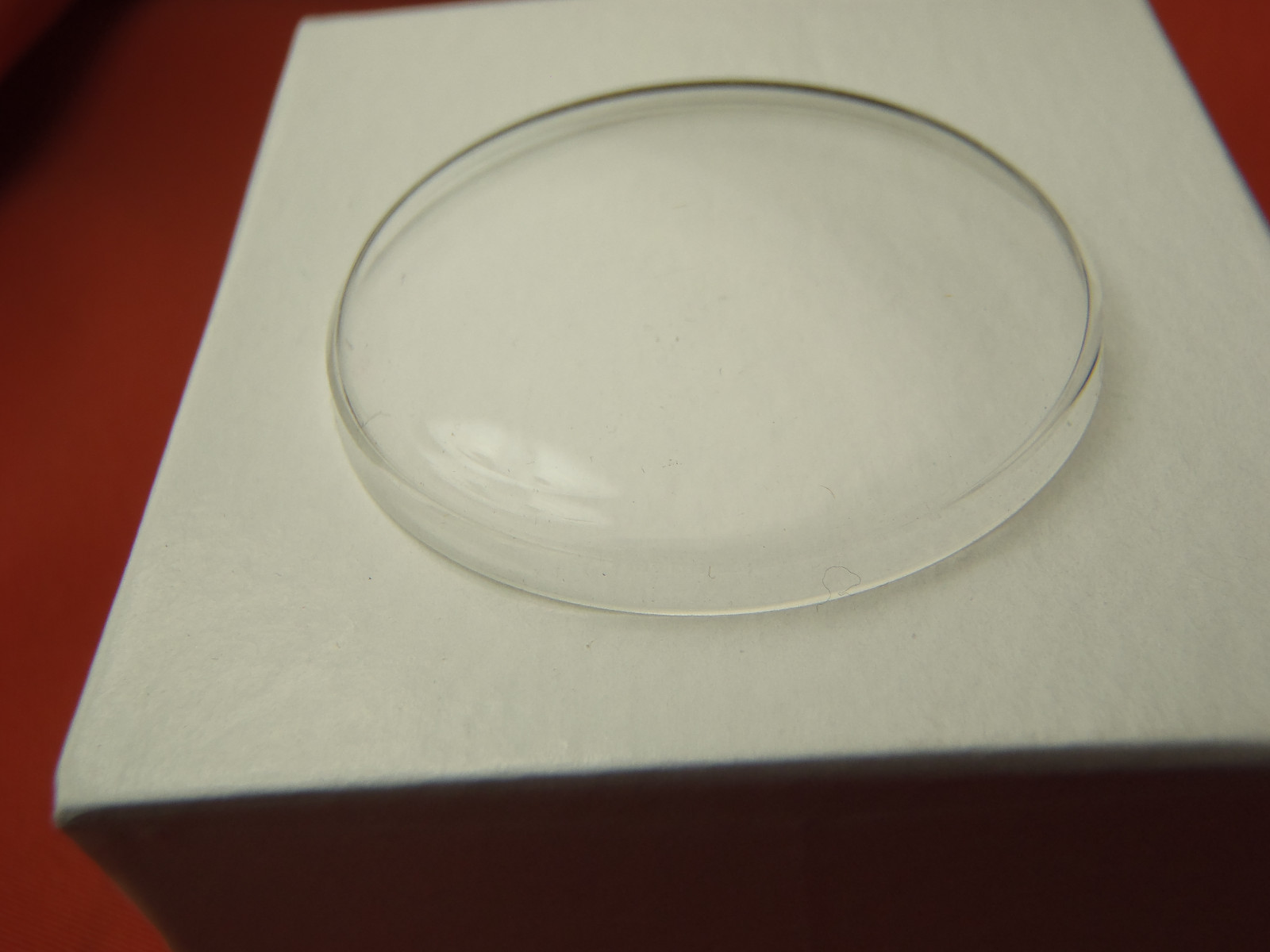 EZFIT HIGH DOME ROUND PLASTIC WATCH CRYSTAL 33 1/2 MM NOS Lot 58