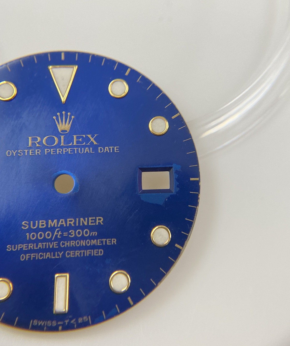 Genuine Rolex Submariner 16613 16618 16808 Cal. 3035/3135 Blue Tritium Dial