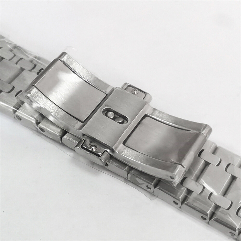 Stainless Steel Watch Strap 41MM Sapphire Glass Mirror Watch Case For NH70