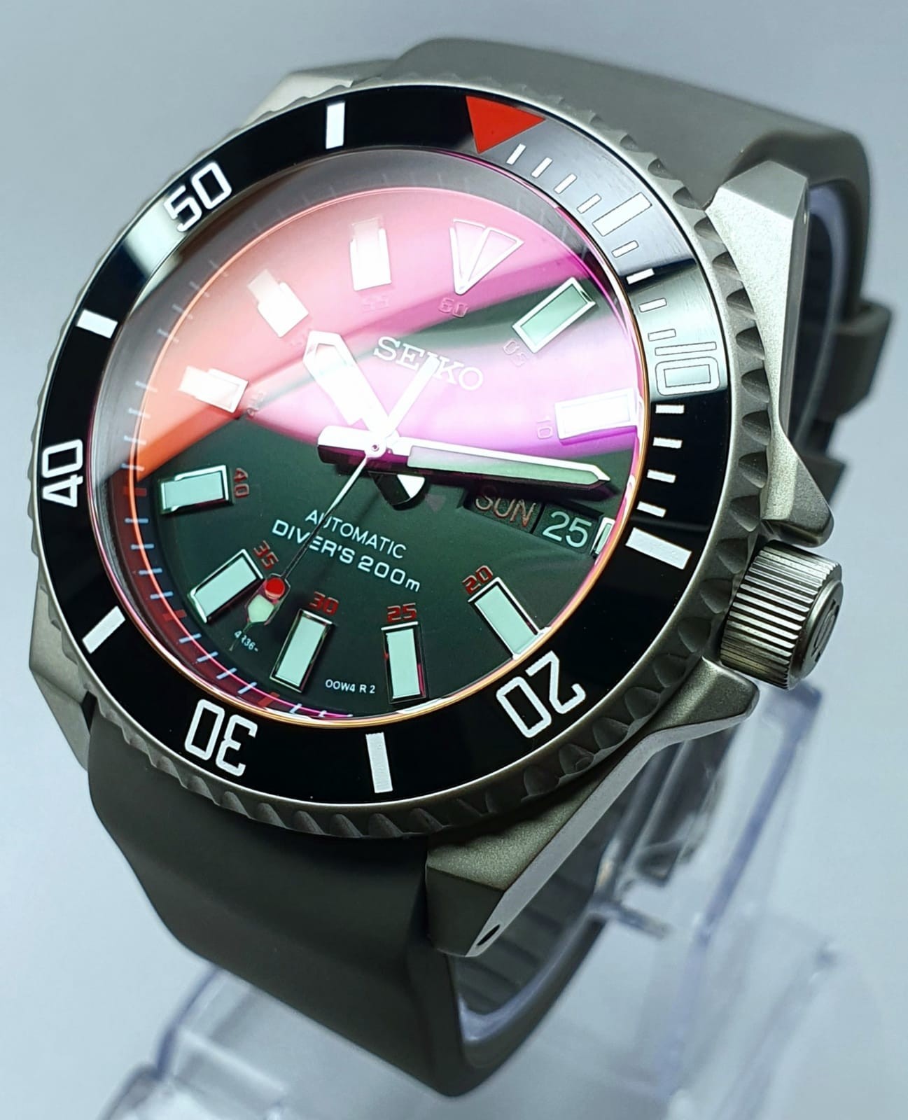 SKX007 Bloodmoon Seiko Automatic Divers Watch