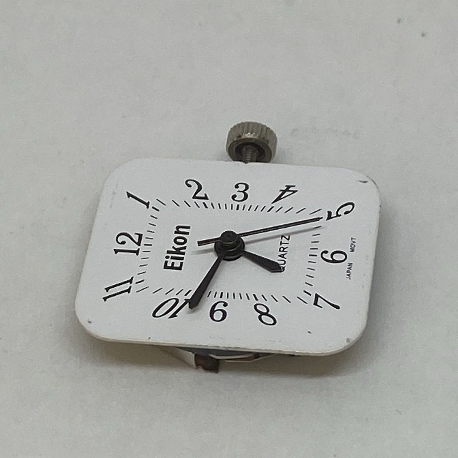 S.Epson Y121E Quartz Movement 3 Hands w/ Dial Stem Crown Running Eikon