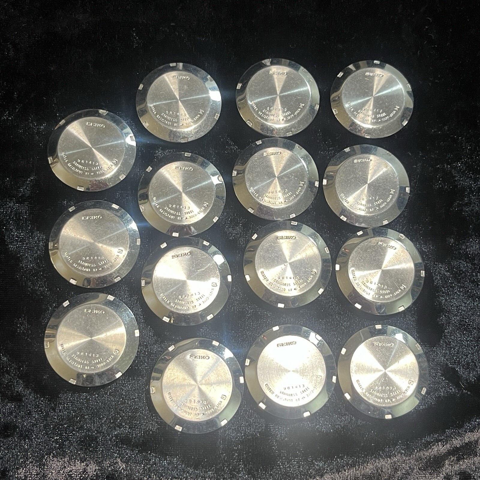 Seiko 5 7009-876a Screw On Caseback Replacement Spare For Repair/Mods