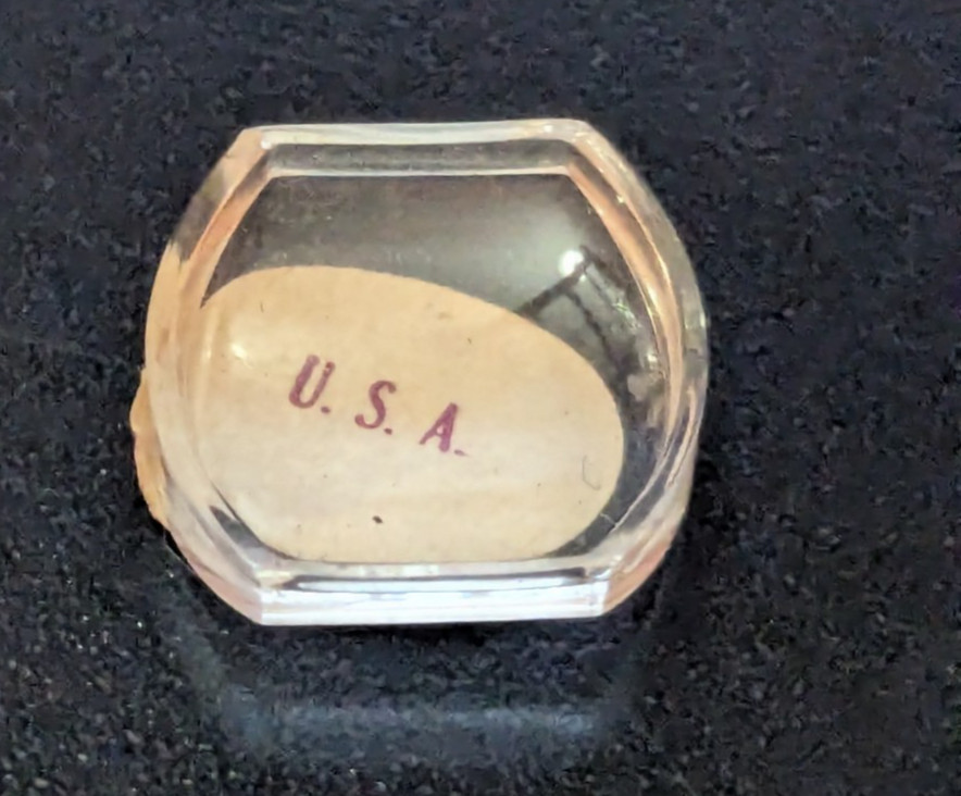 NOS Perfit HMB129/4 128 Domed Barrell Crystal 12.9 x 12.8 mm