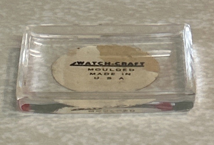 Vintage Genuine Watchcraft For ELGIN P12A228 #197 Watch Crystal NOS