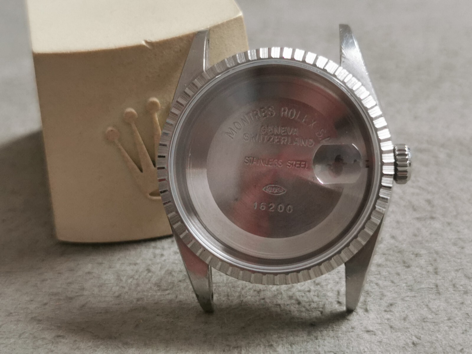 Rolex 16220 datejust complete steel case mm 36 serial X year 1991 used