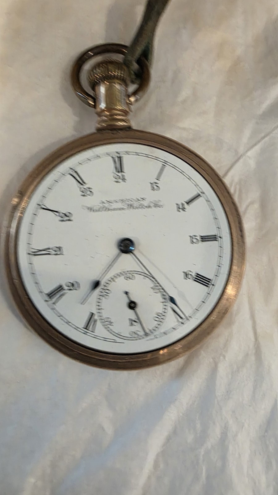 American Waltham Watch Co Grade Bond St 14S Mixed Run 7J-11J Runs Gold Filled