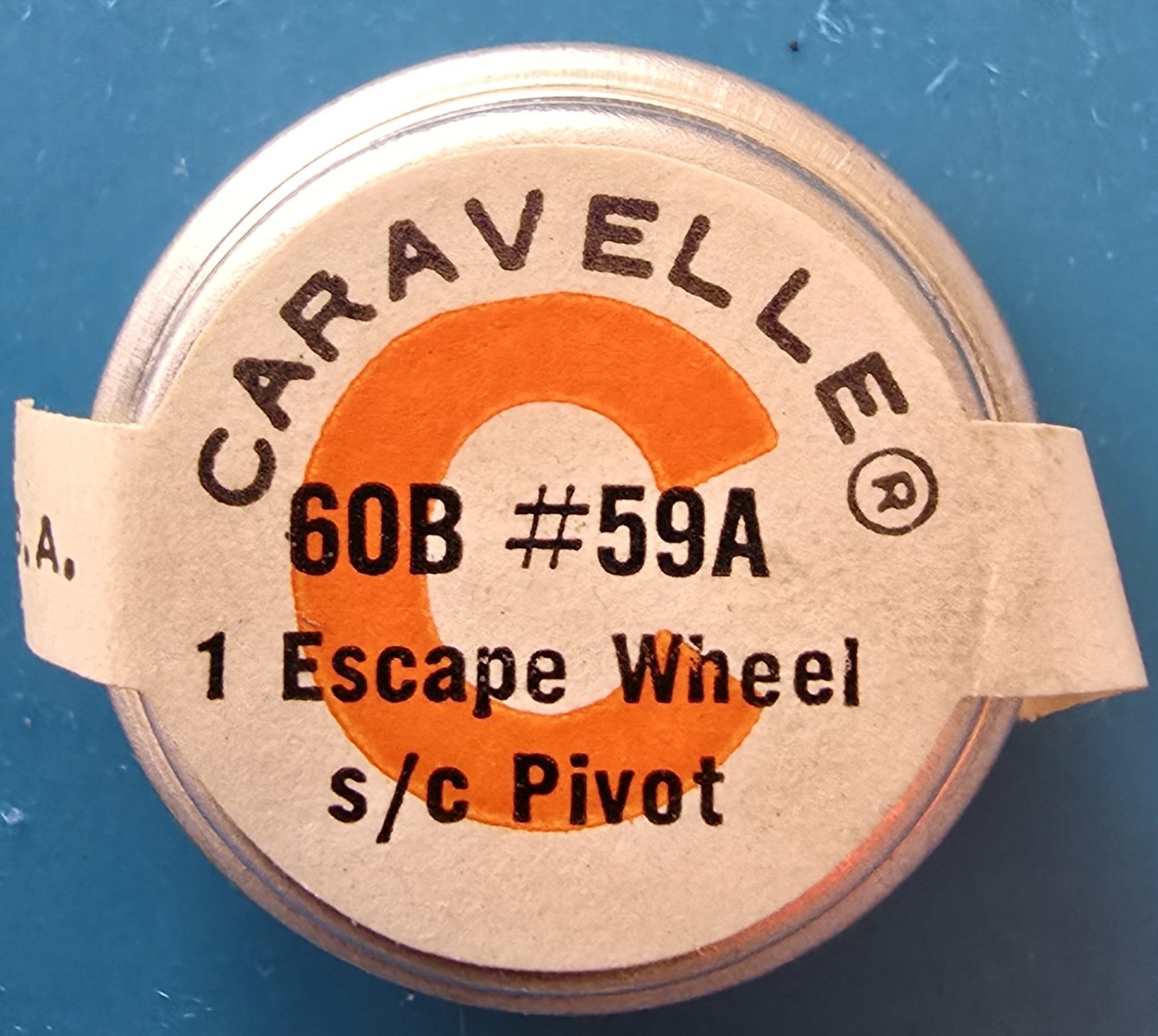 Carvelle Cal. 60B #59 Escape Wheel NOS