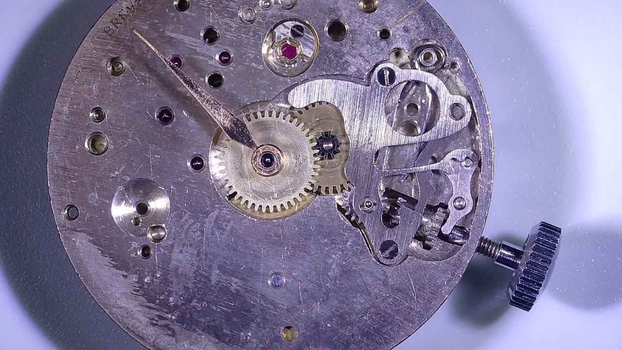 Landeron LANDERON Gray Chrono Movement Stainless Steel Watch Part