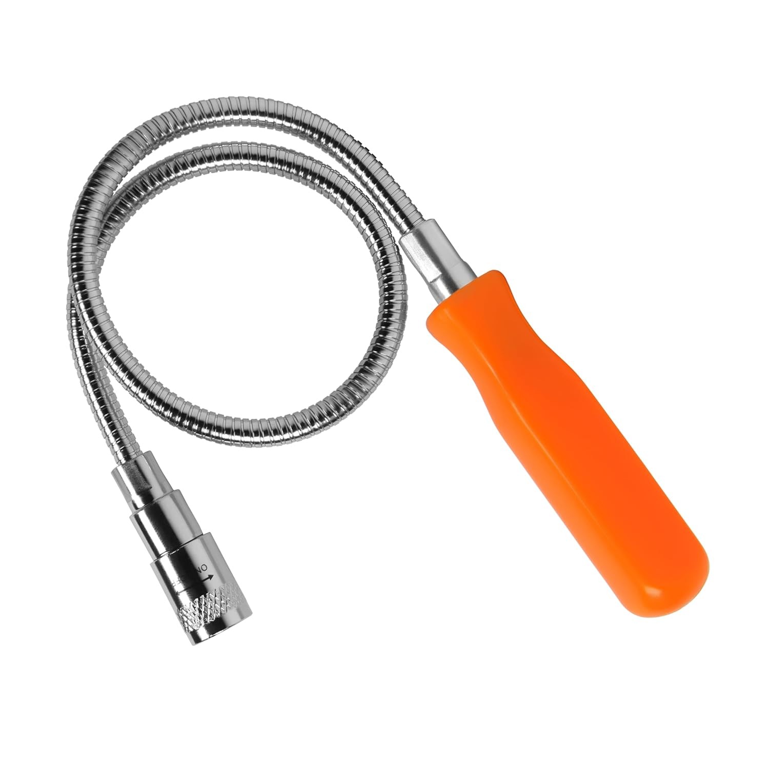 24in Flexible Magnet, Magnetic Pickup Tool with LED Light Magnetic Tool Rod Wand