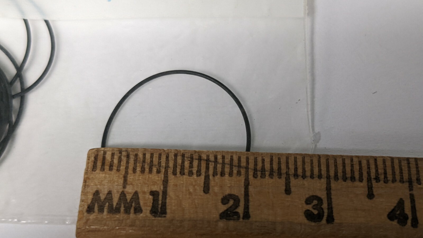 Ebel joint o ring gasket 50.36.270 black, for watch repair