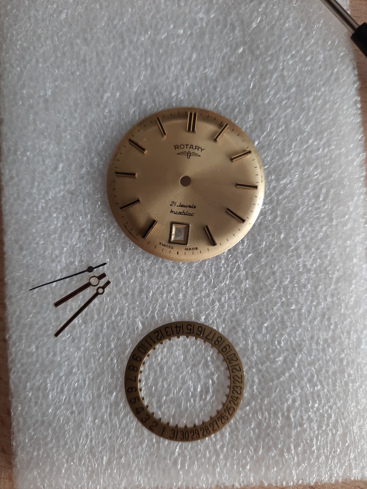 Rotary watch dial AS 2061
