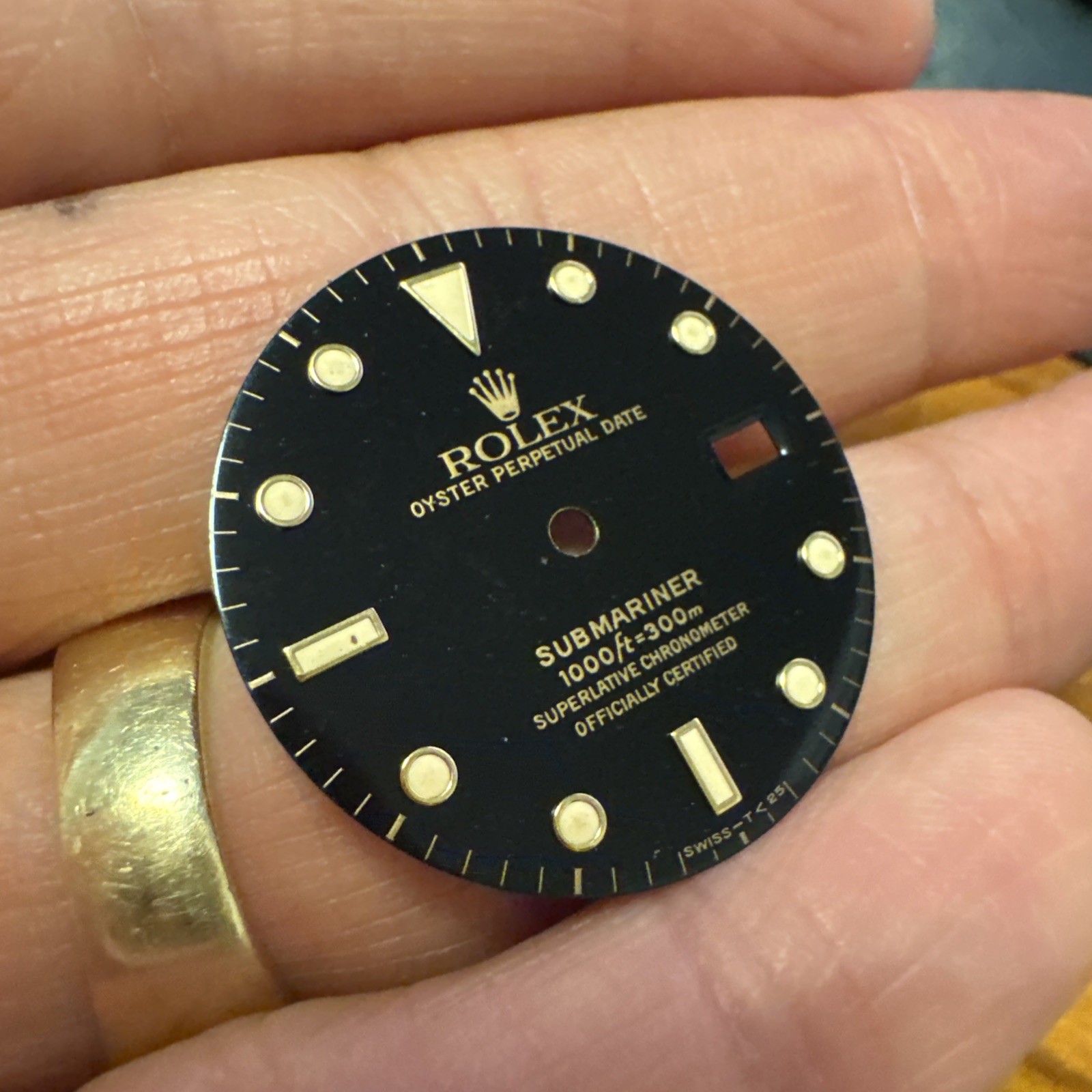 Original Rare Rolex Oyster Submariner 16618 16613 dial excellent condition (S5)