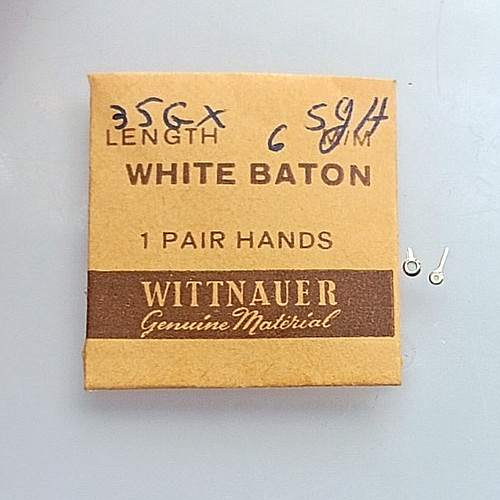 Wittnauer 4D 5JH 5K 5S 5T 5UN 5W 6W7 Watch Hands SILVER BATON watch parts