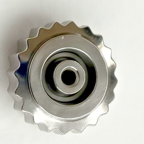 Breitling Flat Watch Crown – Silver | Ø 5.95mm | Tap 1.20 | Tube 2.50mm