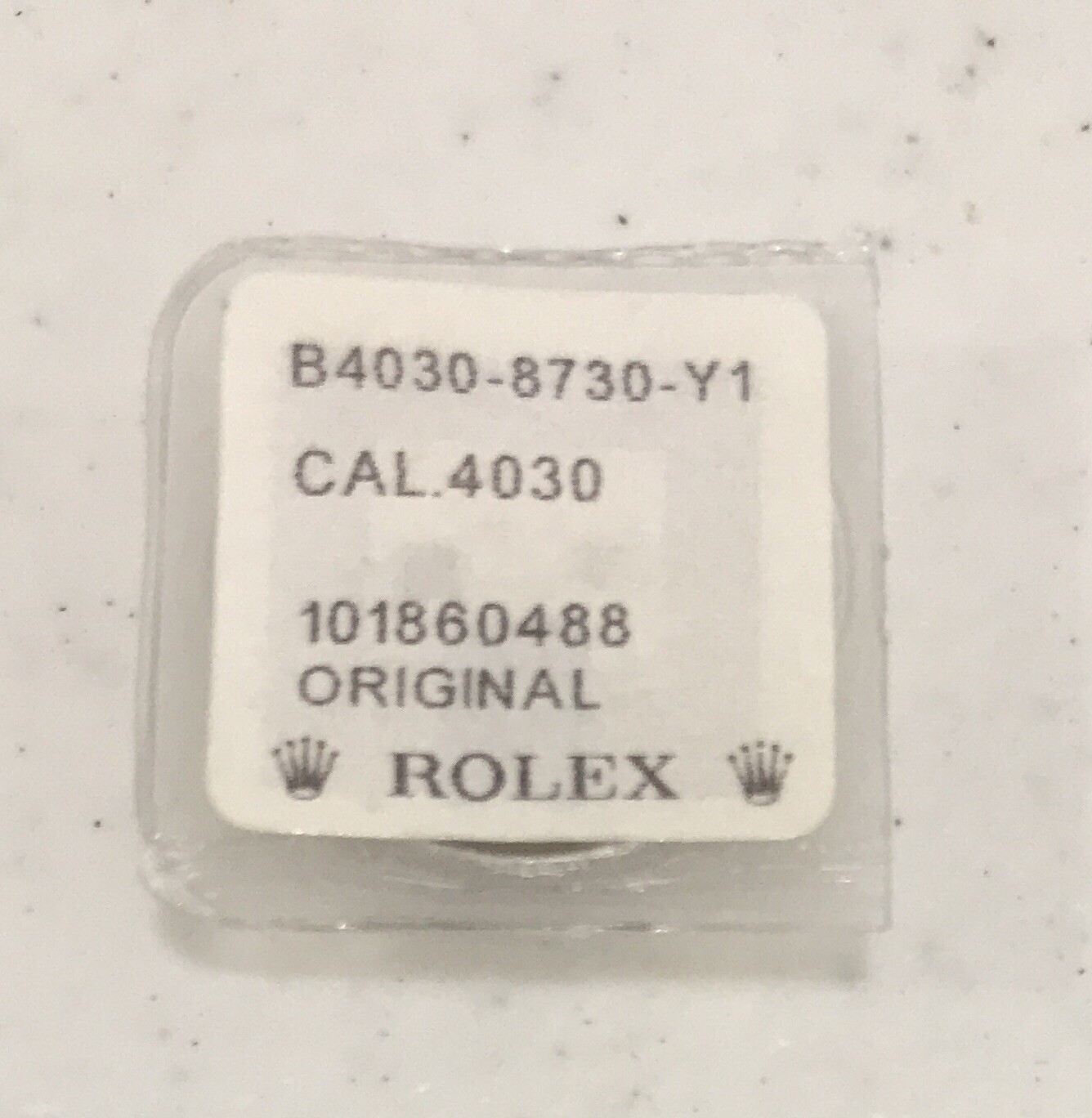 Rolex Calibre 4030 Spring for Hour Hammer 4030-8730 – New Sealed Package