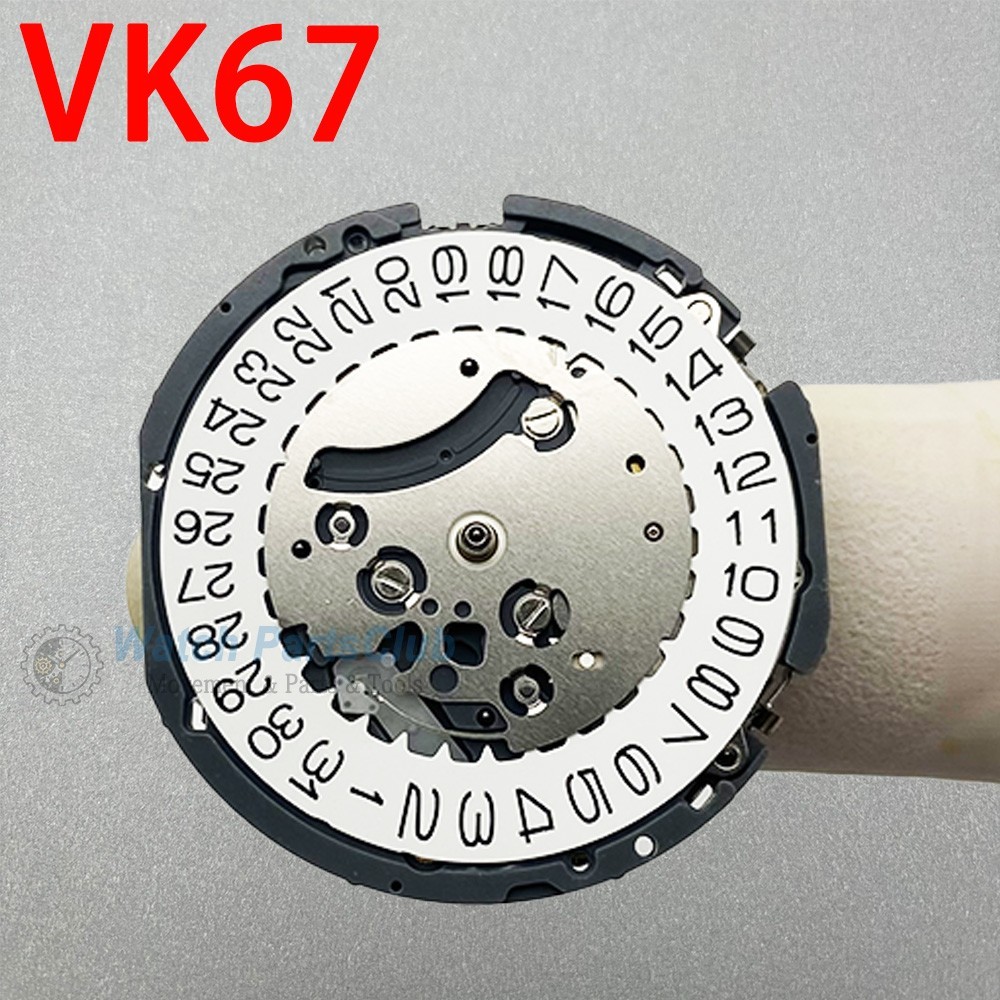 Japan VK63 VK64 VK67 VK68 Quartz Movement Aftermarket Watch Replacement Parts