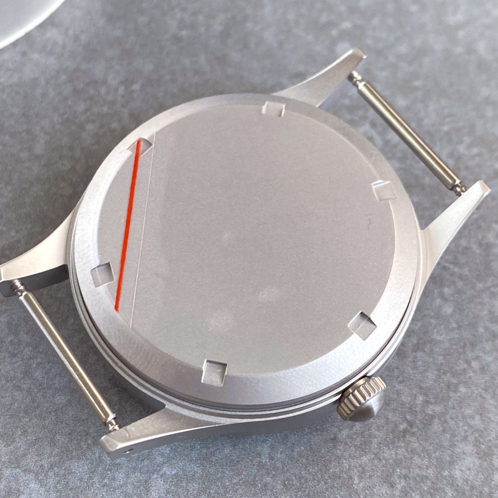 Sandblasted 40mm Diving Watch Case Dial Fit NH34 NH35 NH38 ETA2824 PT5000 SW200