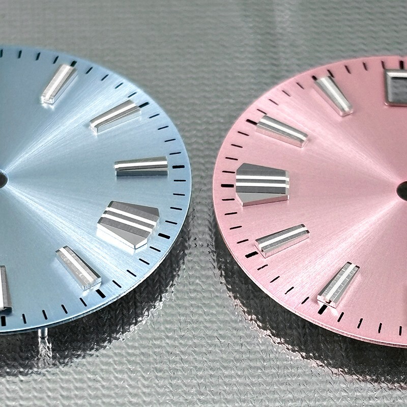 NH35 Dial 28.5mm No Lume GS MOD Sunburst Dial Modified Watch Accessories