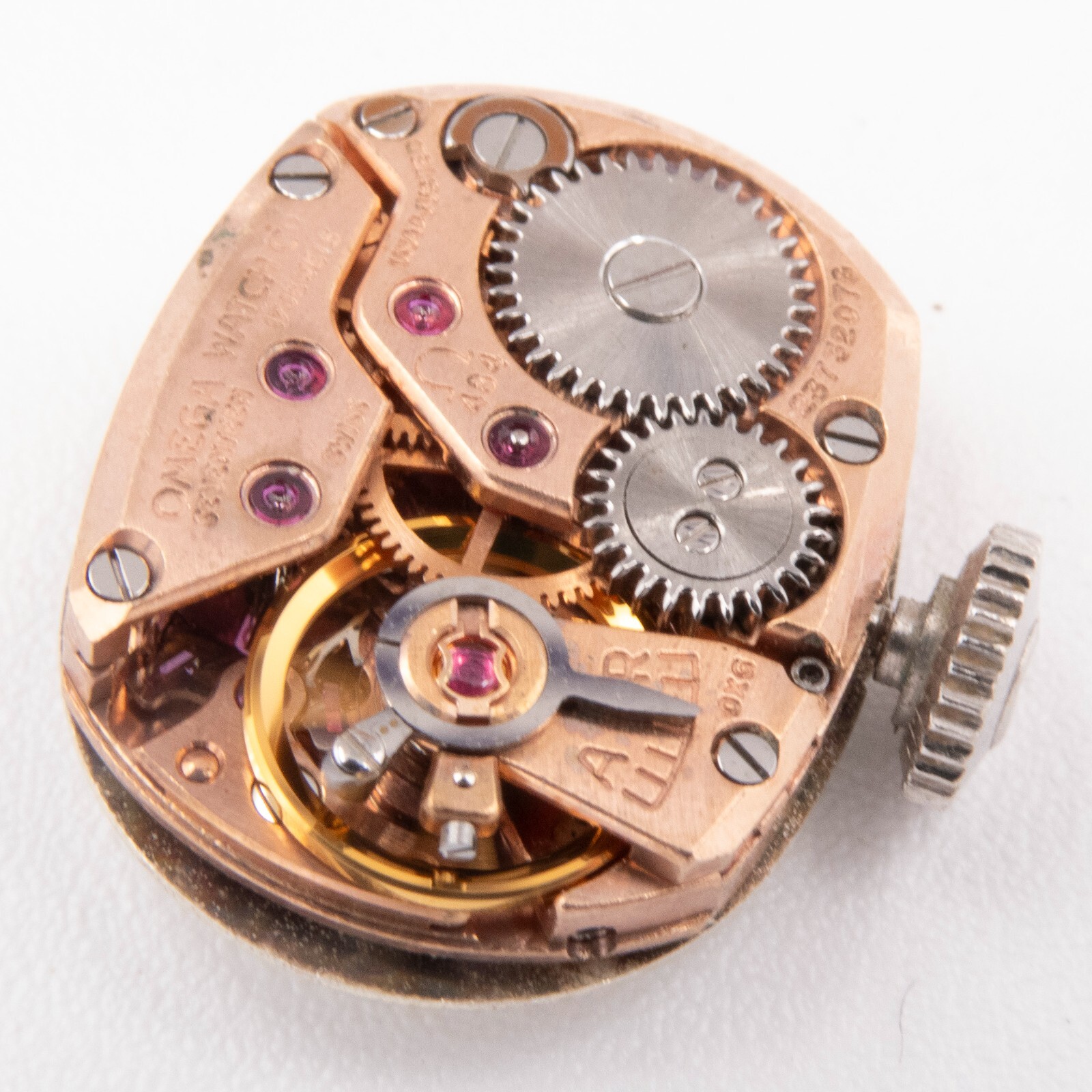 Vintage Omega Caliber 484 17-Jewel Wristwatch Movement, Runs