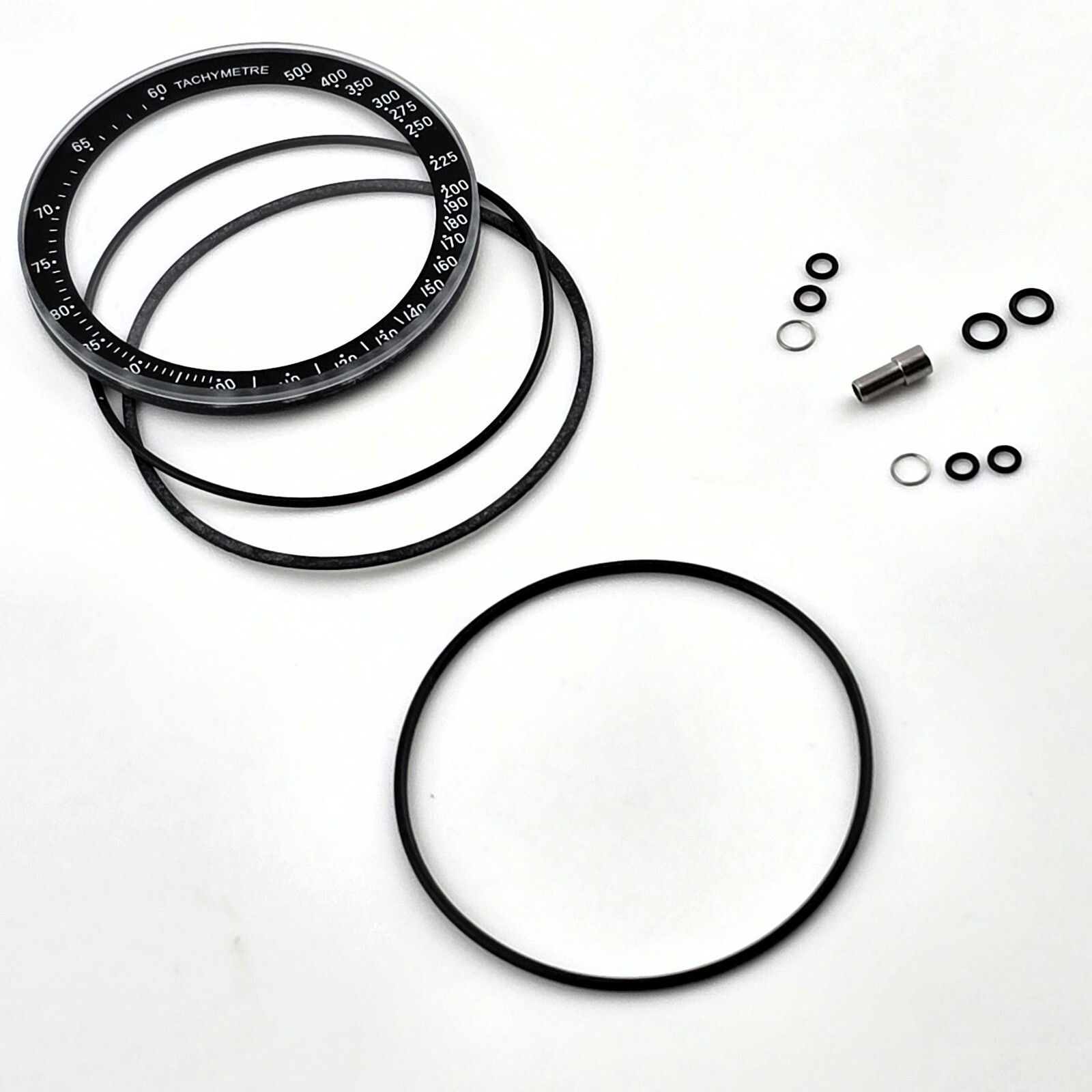 OMEGA SPEEDMASTER MARK II 145.014 COMPLETE CASE REBUILD KIT MINERAL WITH TOOL
