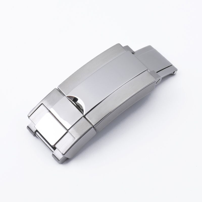 904L Gold / Silver Folding Buckle Clasp Fit Rolex Daytona GMT Yacht-Master