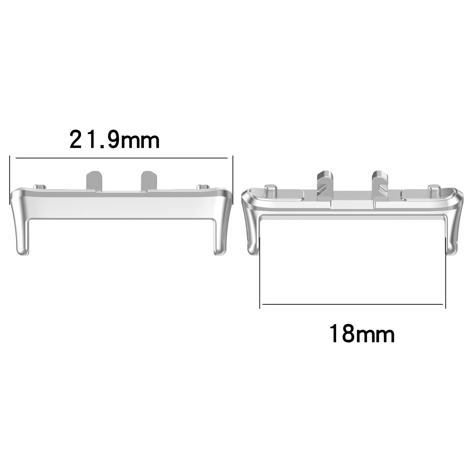 18MM Head Grain Raw Ear Connector Medium Grain Connector for Galaxy Fit3
