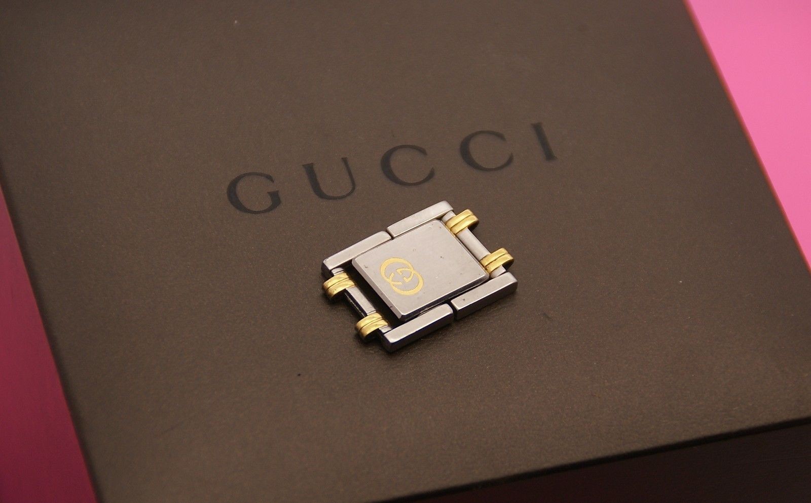 Gucci Replacement Clasp – 9000 M – Vintage (flat) – 2 – Tone – G