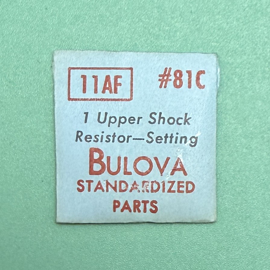 Genuine Bulova Part 81C Upper Shock Setting 11AF 11AFA 11AFAC 11AFACD NOS #0013