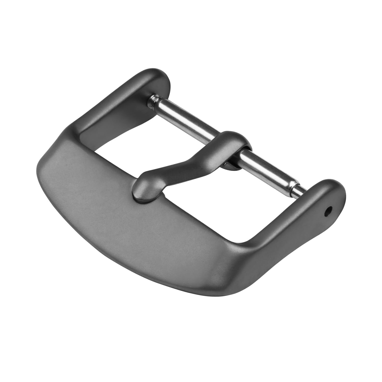 Archer Watch Straps – Stainless Steel Watch Strap Buckles 19mm Matte Gunmetal