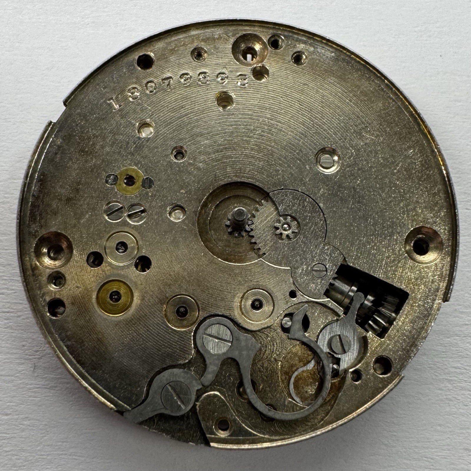 1915 Elgin Grade 354 0s 15J Hunting Pocket Watch Movement For Parts