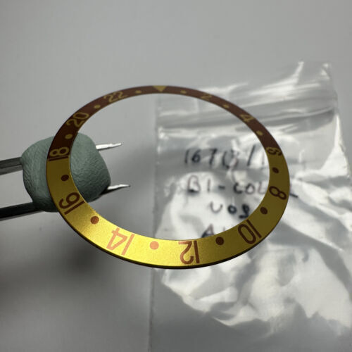 Rolex GMT master 2 16713 16718 Tiger eye insert Inlay