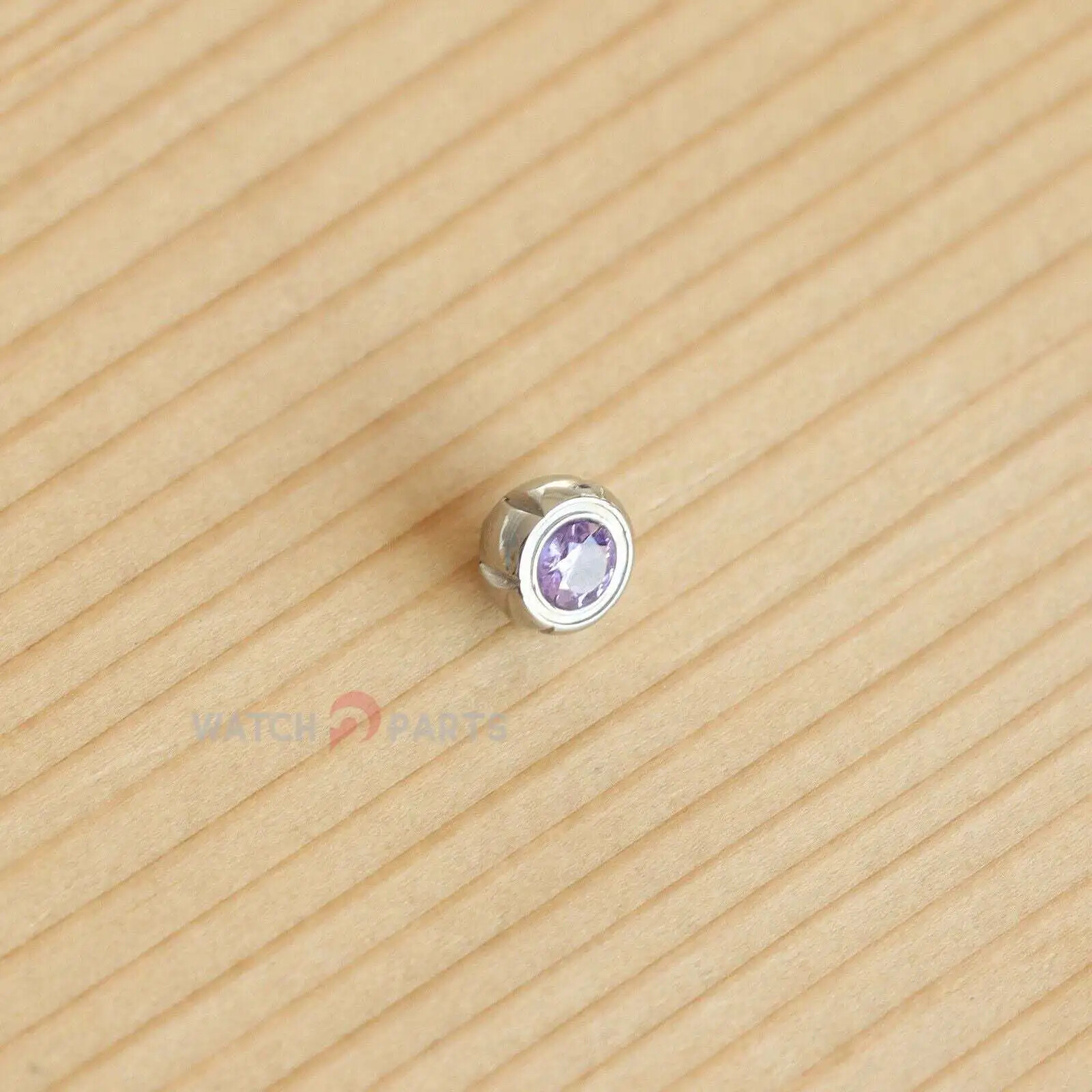 Purple Gemstone Watch Crown Fit For Chopard IMPERIALE 28mm/36mm Aftermarket
