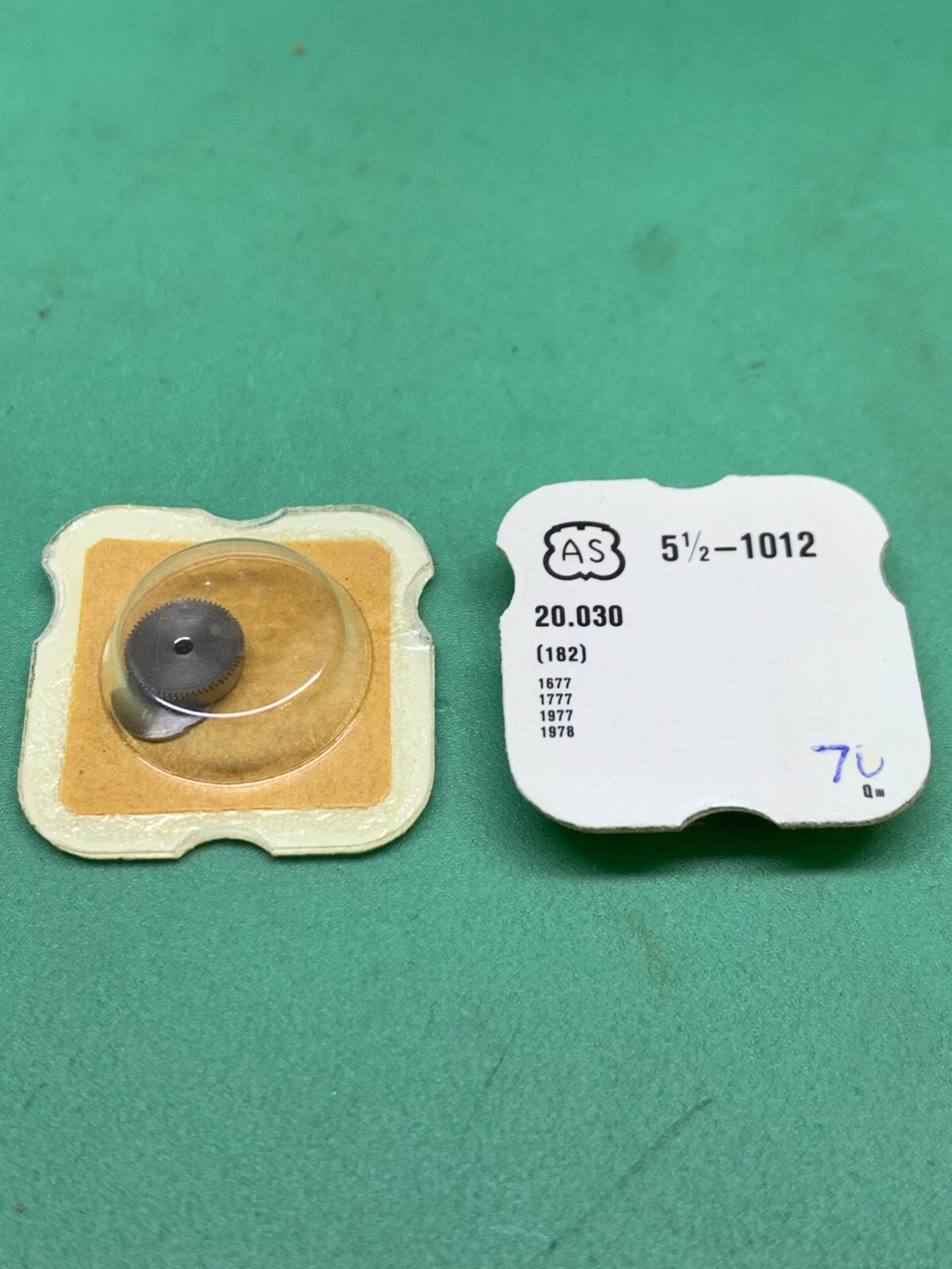 AS Cal 1012 1677 1777 1977 1978 Part 182 Barrel And Cover NOS