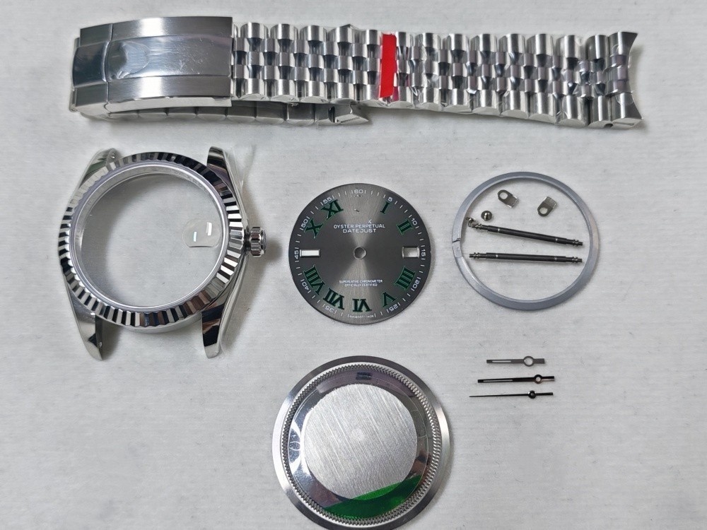 For ETA 2824 Movement After-sales accessories DIY 36mm Stainless Watch case kit