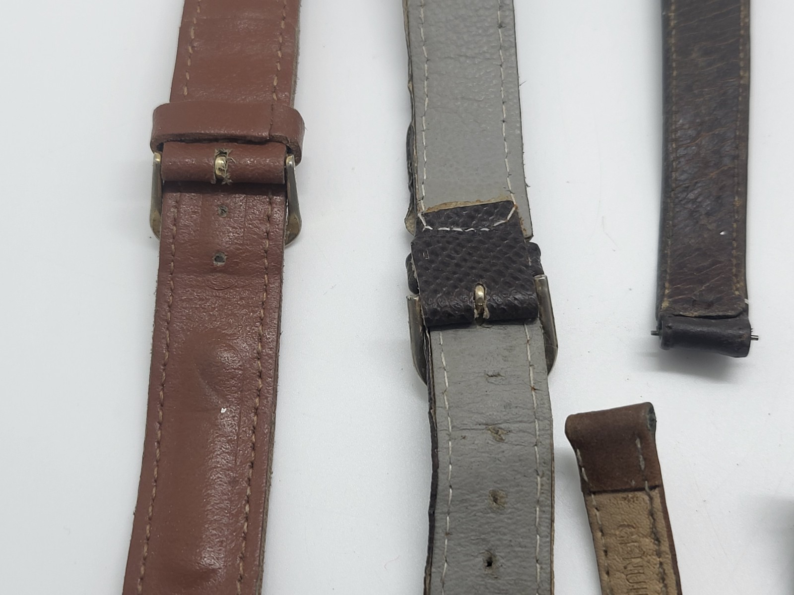 Vintage Old Watch Straps Various For Repair Or As Spare Parts USSR Era 2