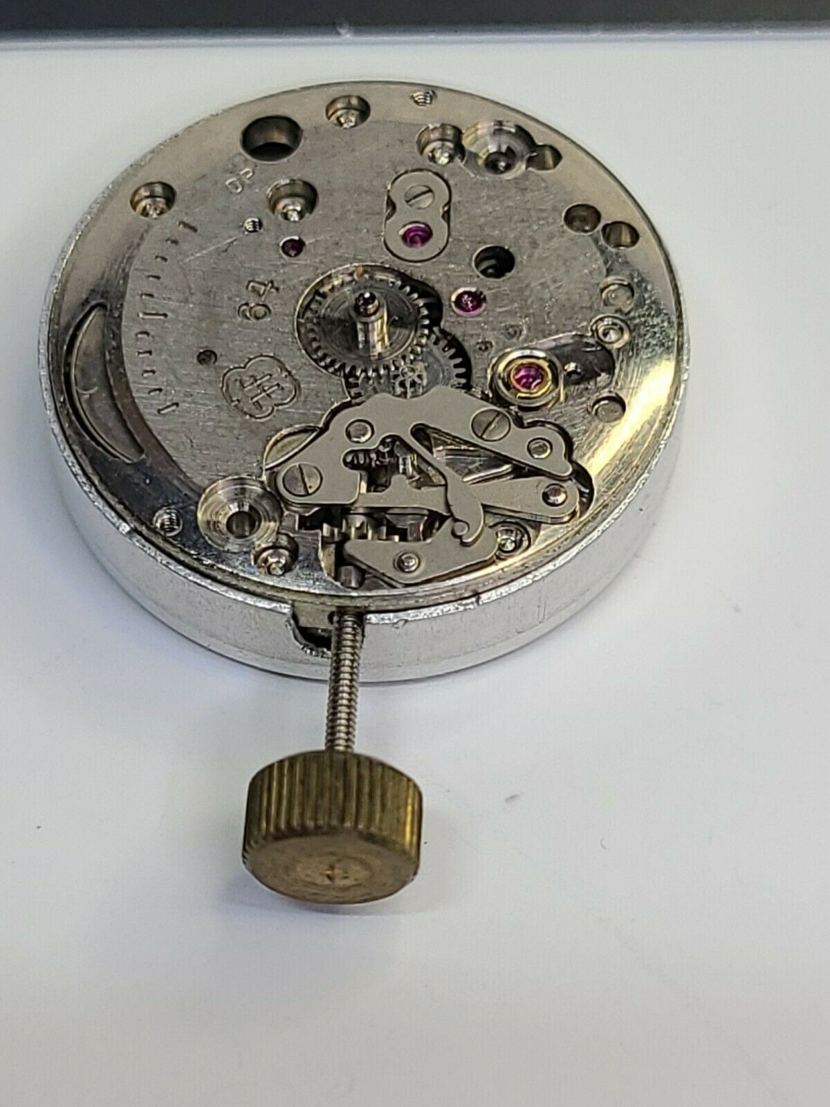 NOS FHF Cal. 64 manual wind watch movement Ligne 8¾”‘