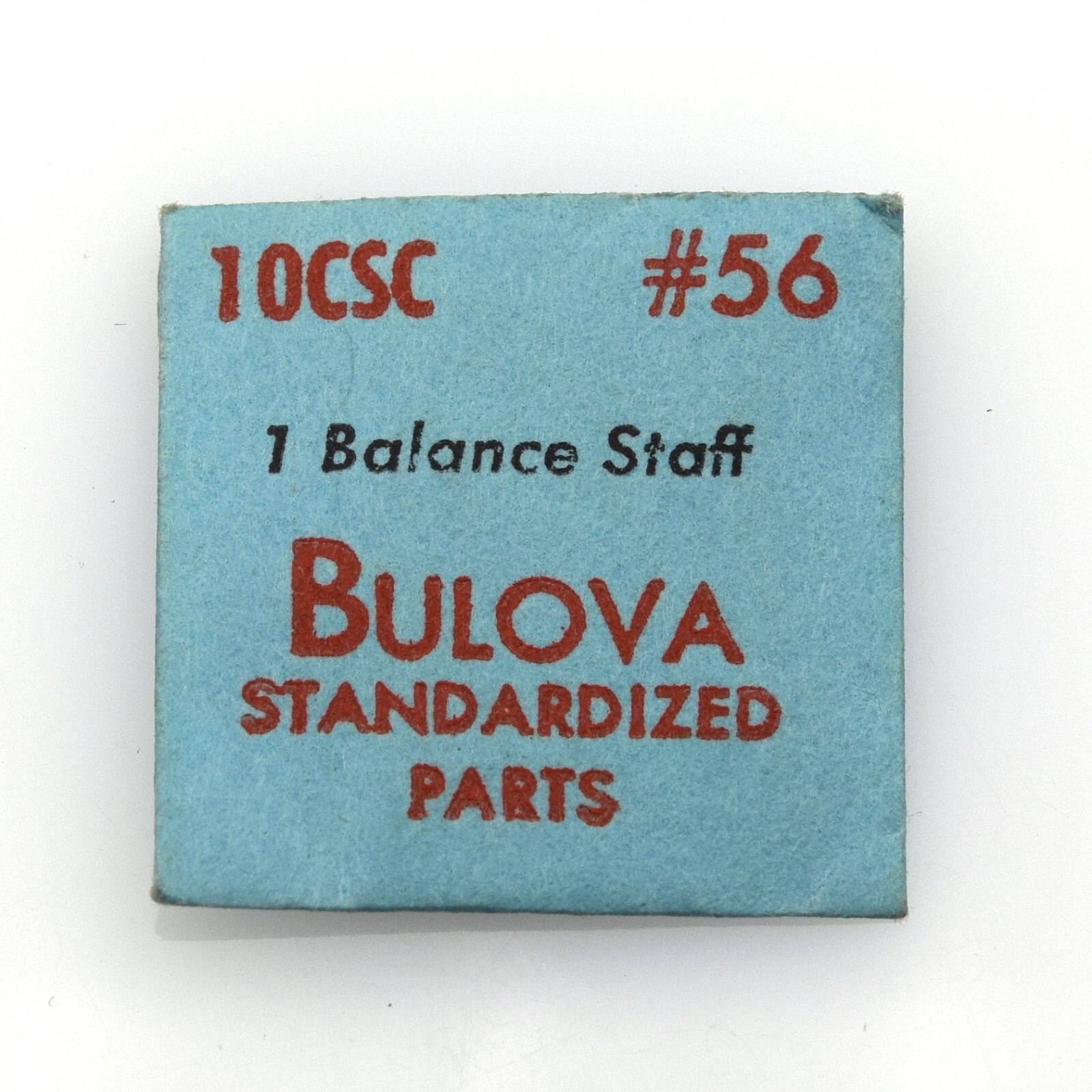 Bulova Balance Staff for 10CSC Part # 56