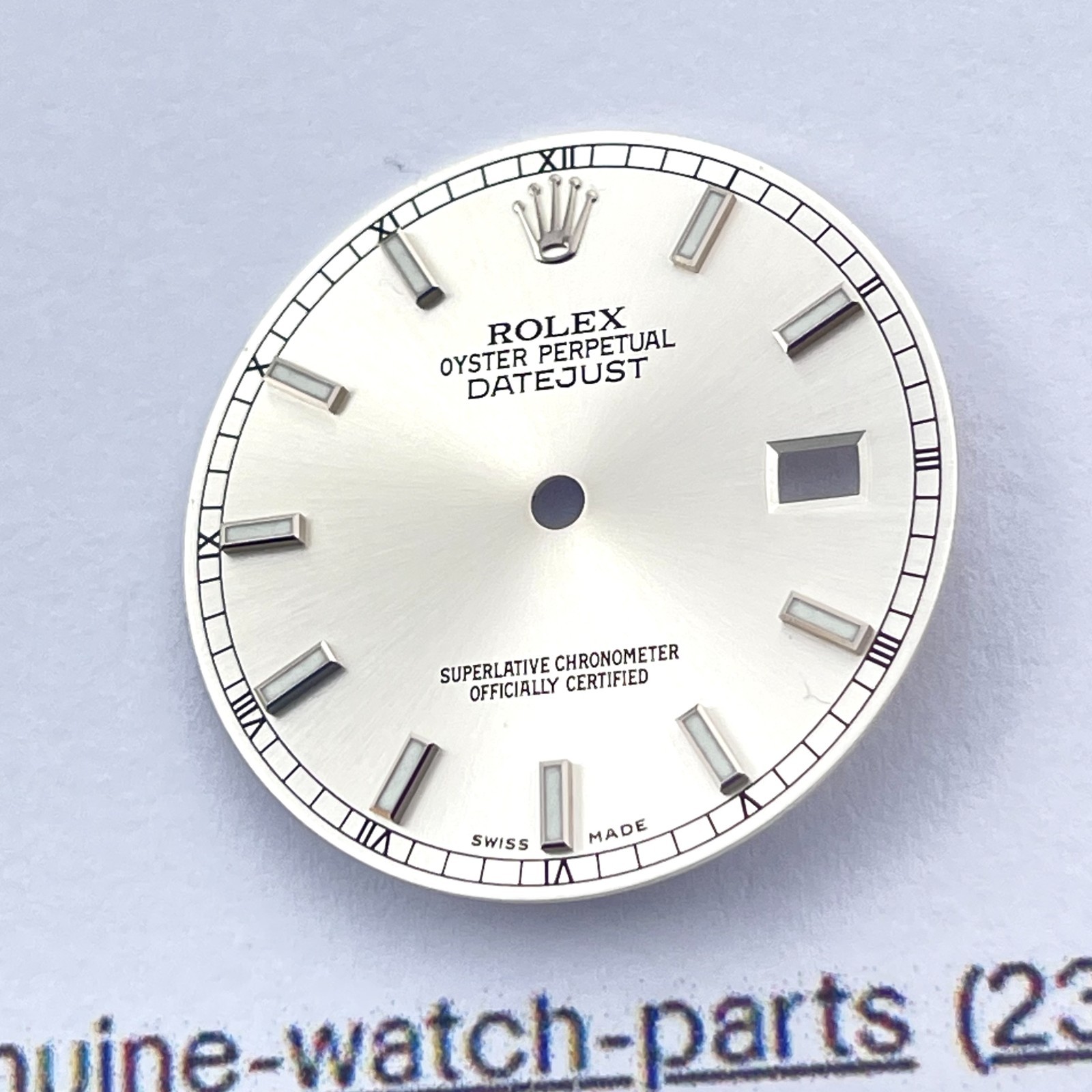 Genuine Rolex Datejust 36mm 116200 116234 Silver Dial Cal 3135 3035 Silver Gents