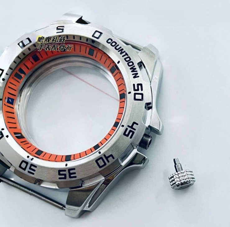 44mm Stainless Steel Case Mineral glass For NH34/NH35/NH36/NH38/70 28.5mm Dial