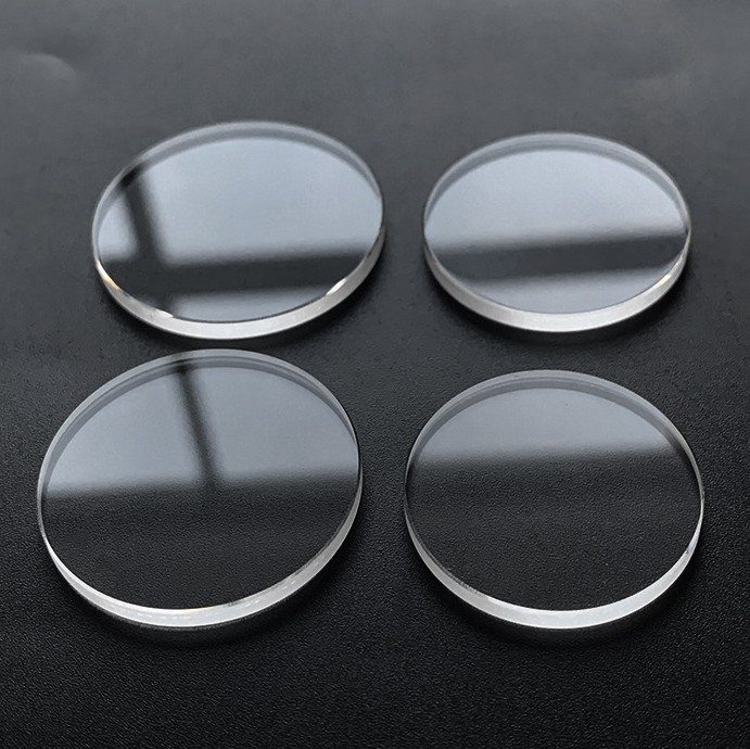 1.0/1.2/1.5/2.0/2.5/3.0mm Thick Plane Mineral Glass Watch Crystal Glass 28-60mm