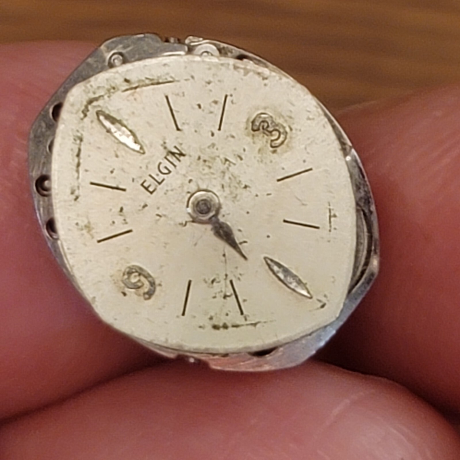 Lot of 4 VTG Watch Movement for Parts – Elgin / Bulova / Waltham / Ingersoll