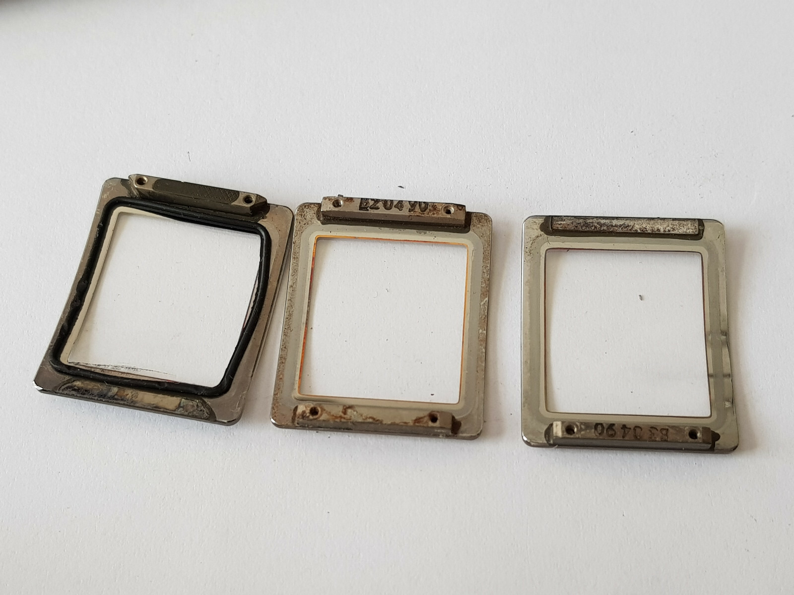 LOT 3 of ORIGINAL CRYSTAL RADO DIASTAR Ceramic Ceramica defect 9
