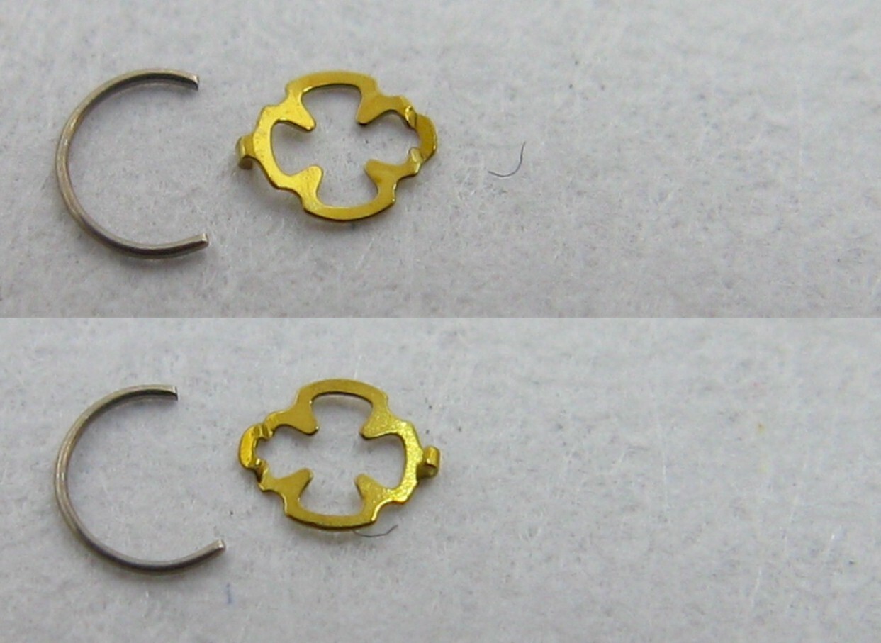 LeCoultre 815 watch movement part: one(1) kif spring assembly #3702