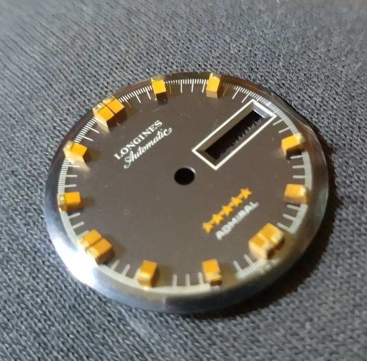 Longines Wristwatch Dial Admral automatic Vintage 30.6mm