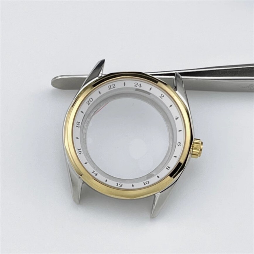 39mm NH35 Case 316L Steel Sapphire Glass Fit NH35/36/4R35/4R36 Movements