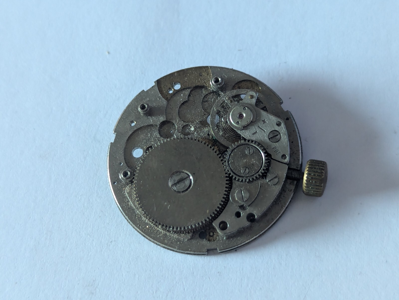Vintage BRAC 196 Mechanical Watch Movement (Incomplete)