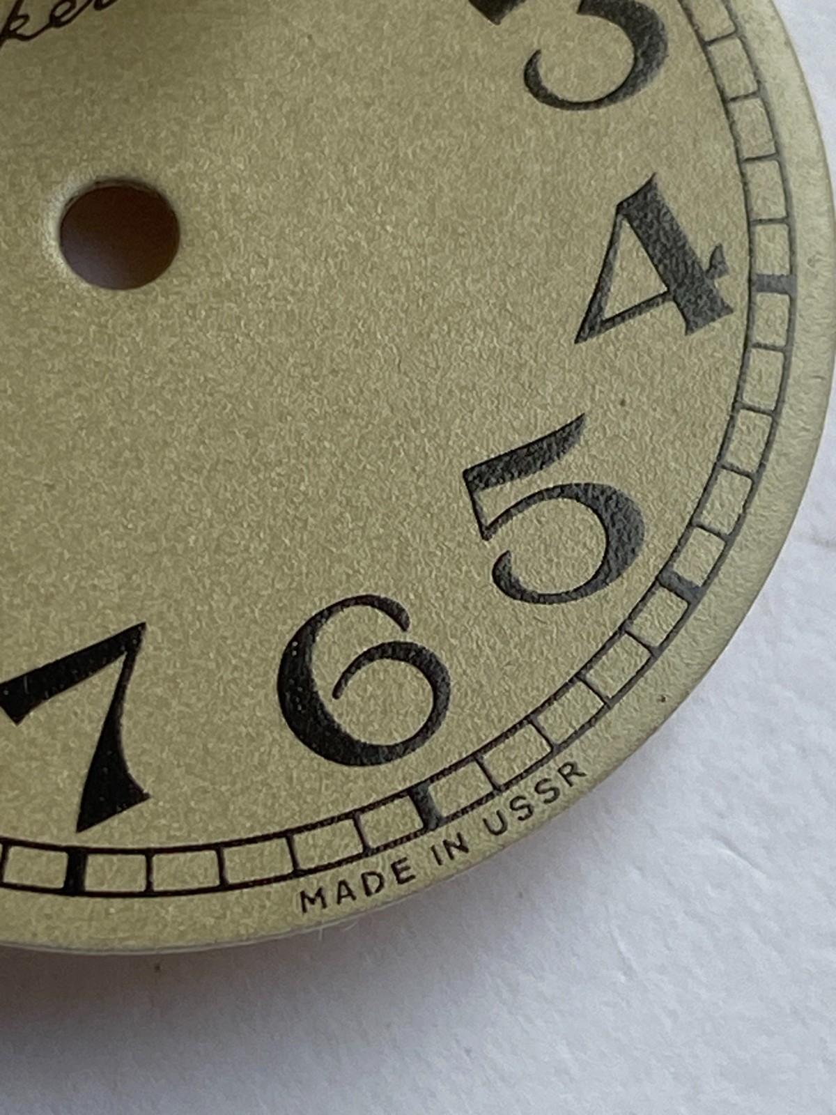 NOS LOT WATCH RAKETA RED 12 DIAL 2609HA 19 JEWELS RARE NEW OLD STOCK PARTS USSR