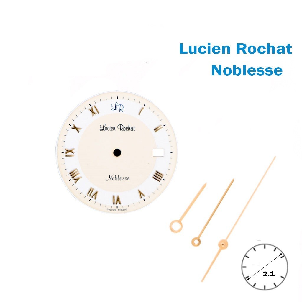 Lucien Rochat Noblesse Swiss Made Dial & Original Swiss Made Hands for FP 9511