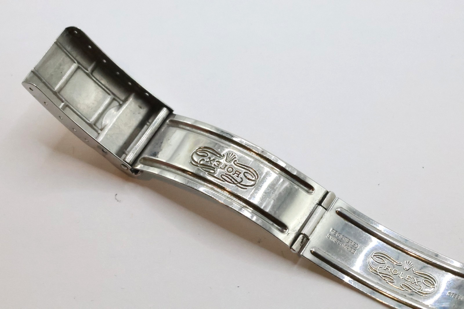 Rolex 78753 Clasp DT6 For Oyster Yellow Gold & Stainless Steel Band #177