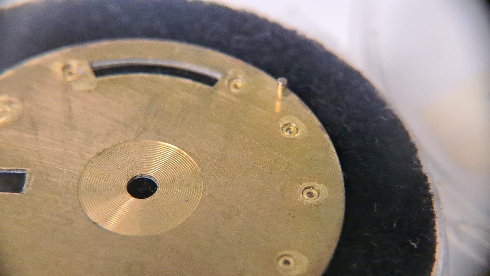 Genuine Vintage Rolex DIAL BLUE MOTHER OF PEARL GOLD Diamonds DAY DATE 28.5mm di
